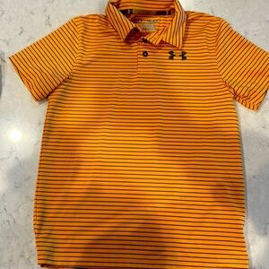 Boys collared under armour  shirt